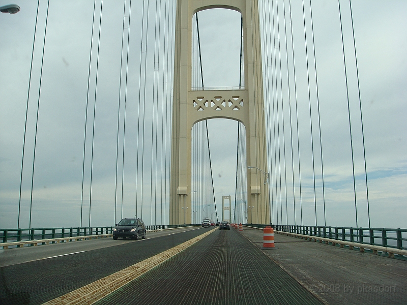 241 Memorial Day [2008 May 23].JPG - Scenes of the Mackinac Bridge.